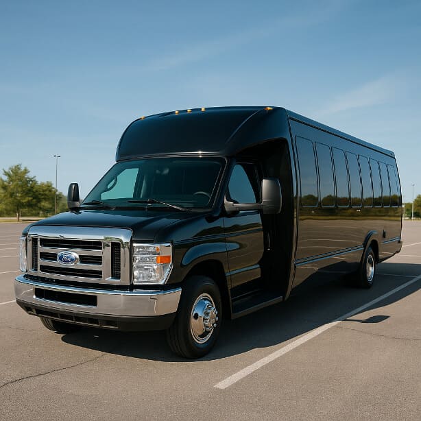 Charter Bus Rental Lorain 18 Passenger Minibus